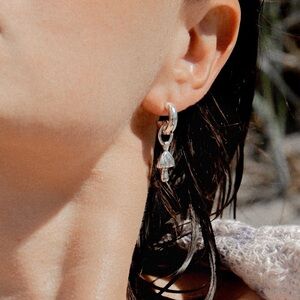 GOLD mix match earrings from Canadian company Wolf Circus